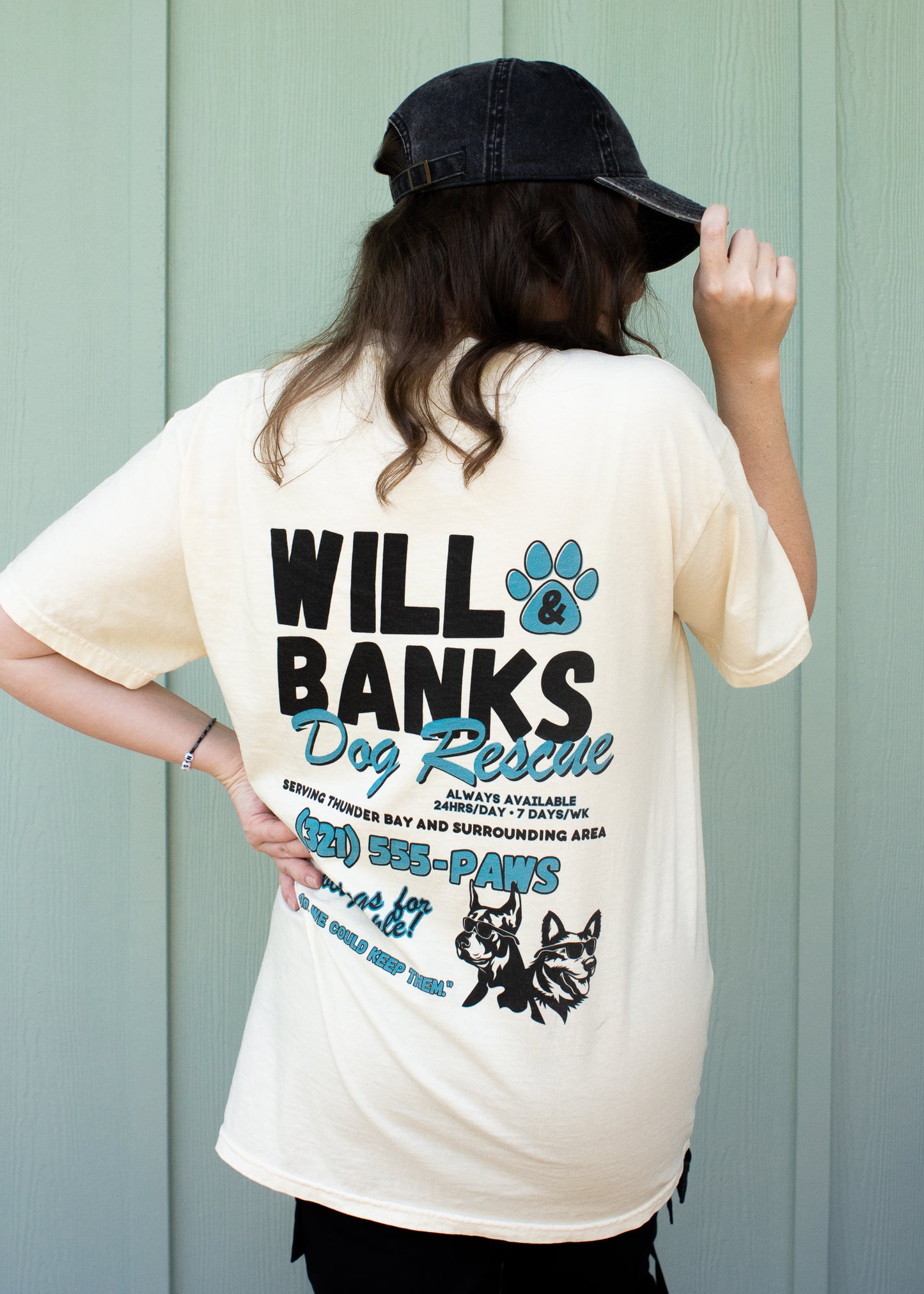 Will and Banks Dog Rescue Tee