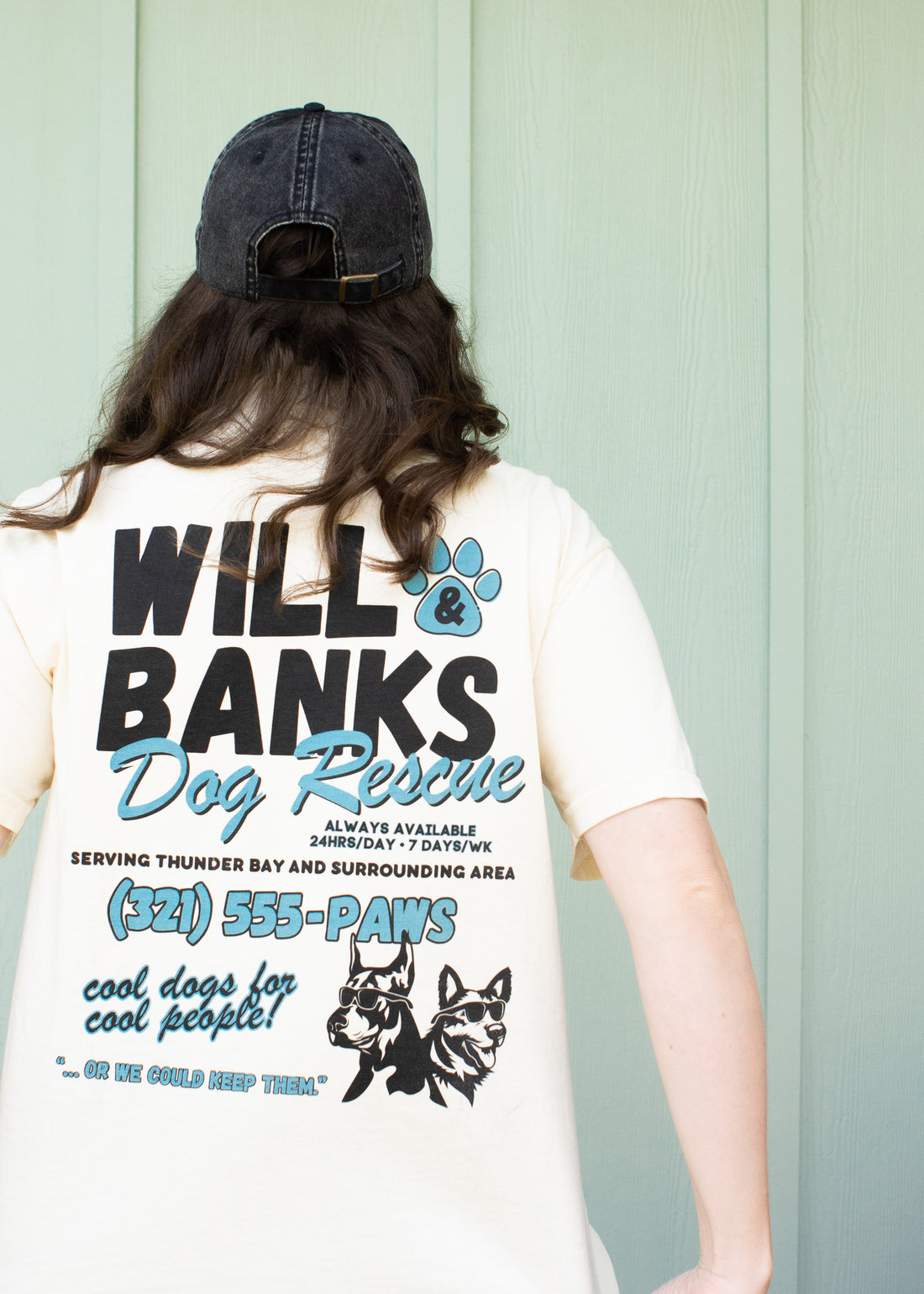 Will and Banks Dog Rescue Tee