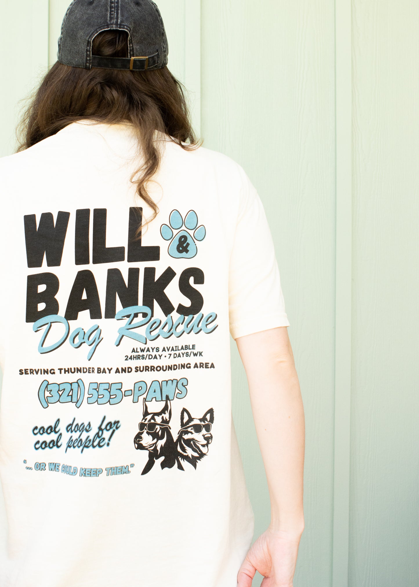 Will and Banks Dog Rescue Tee