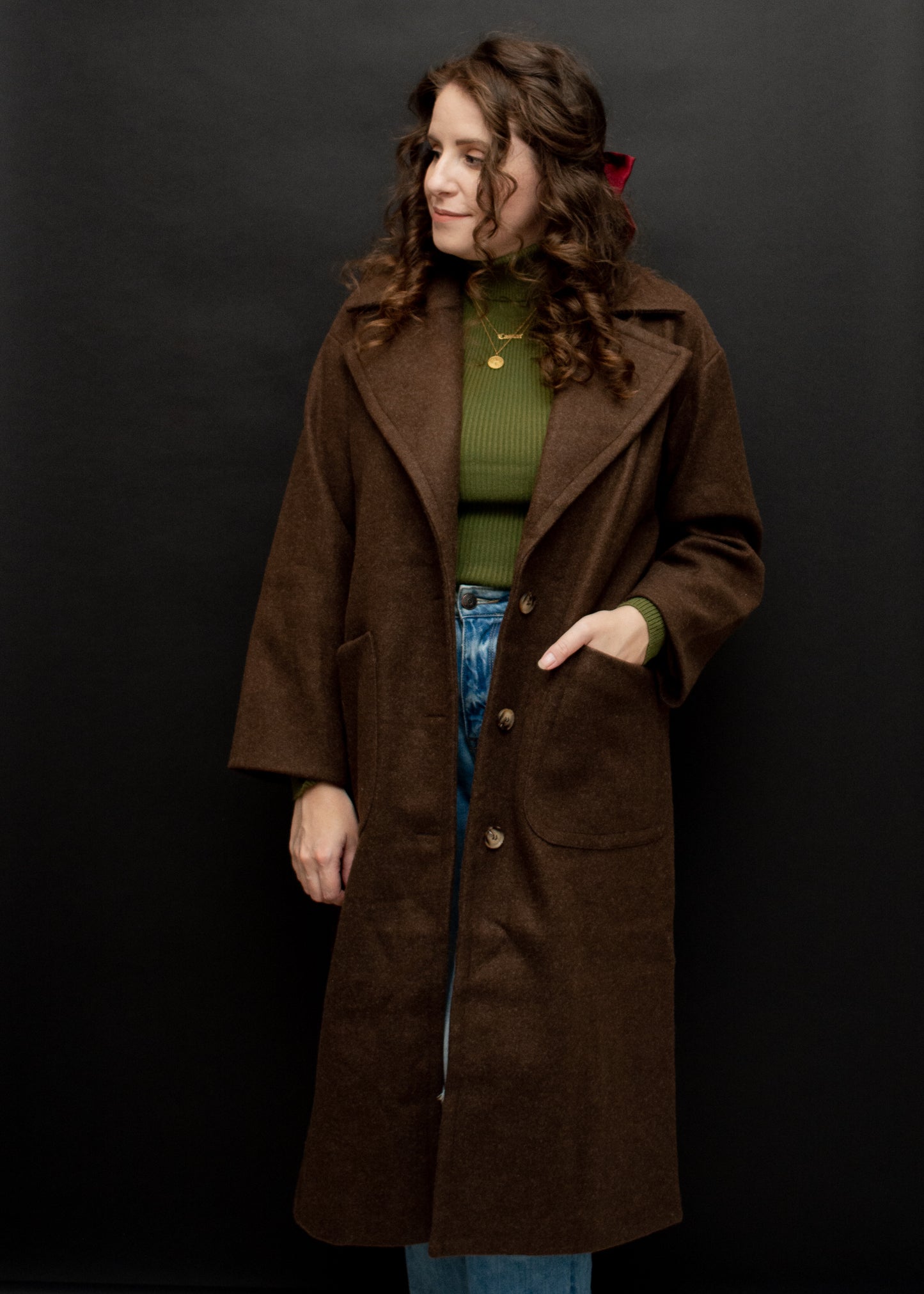 Bookstore Babe Overcoat