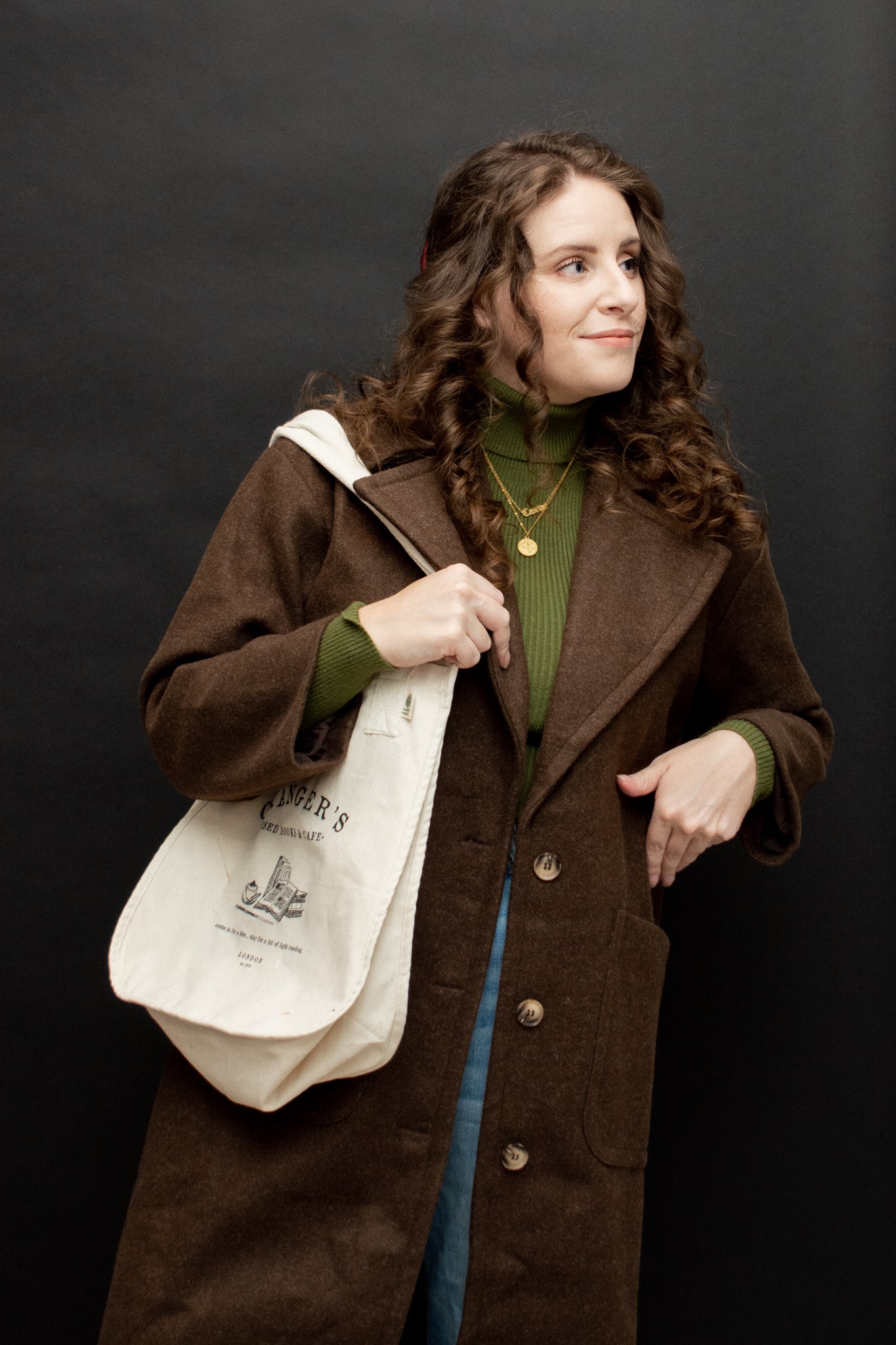 Bookstore Babe Overcoat