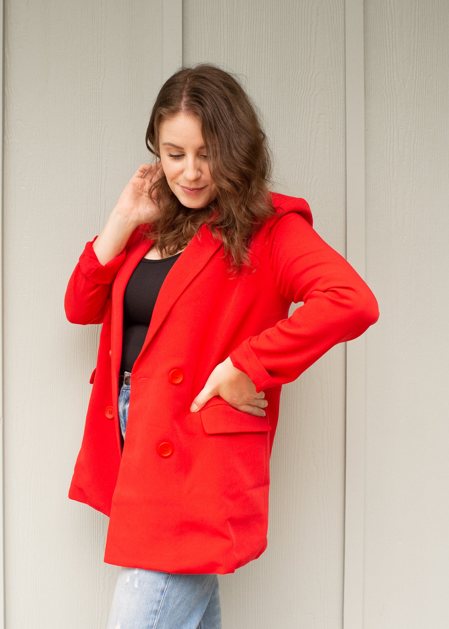 Mor's Red Power Blazer