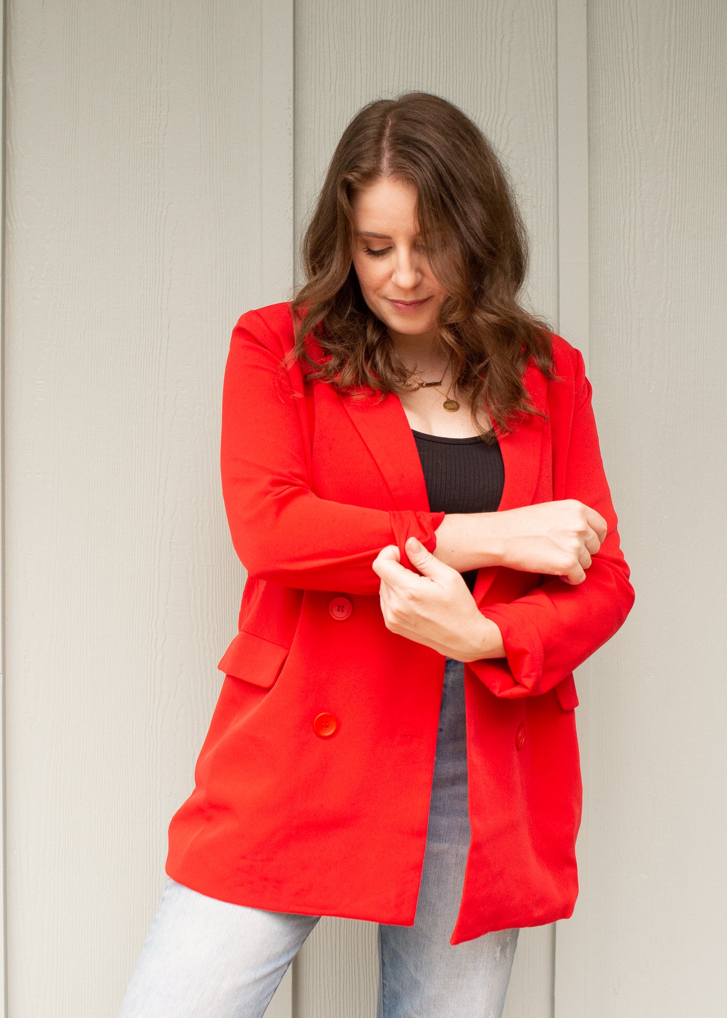 Mor's Red Power Blazer