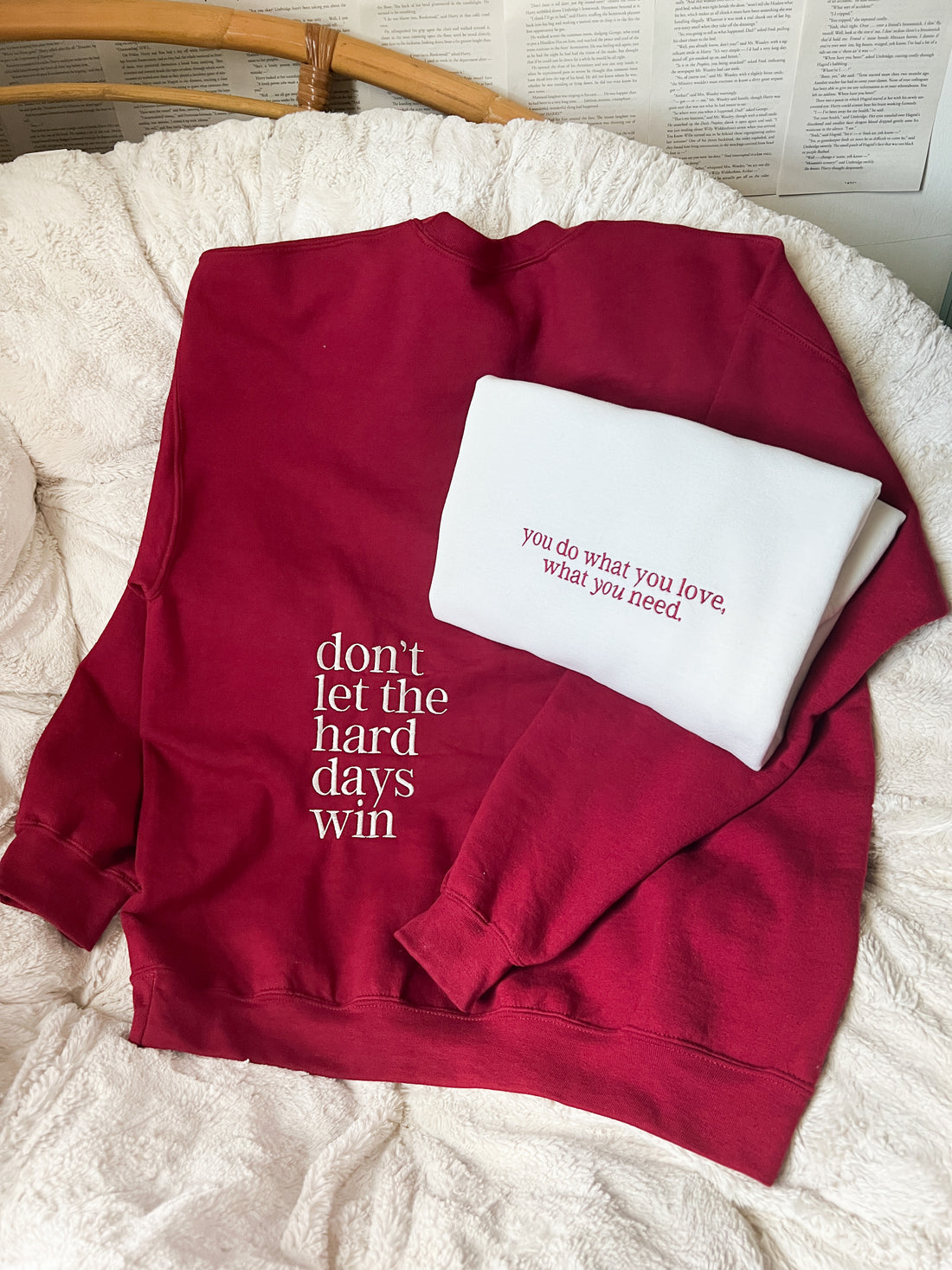 Don’t Let The Hard Days Win Crewneck
