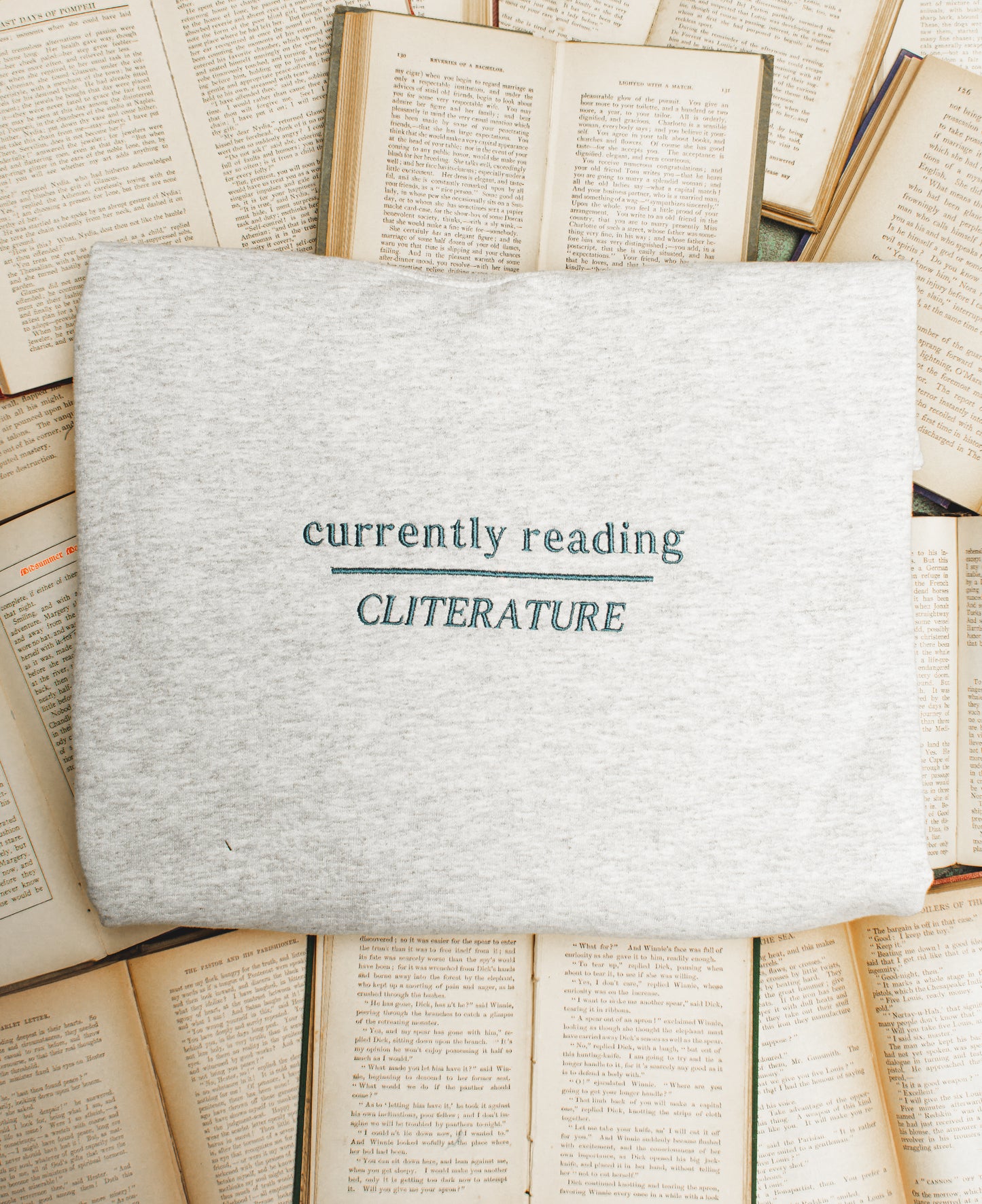 Cliterature Crewneck