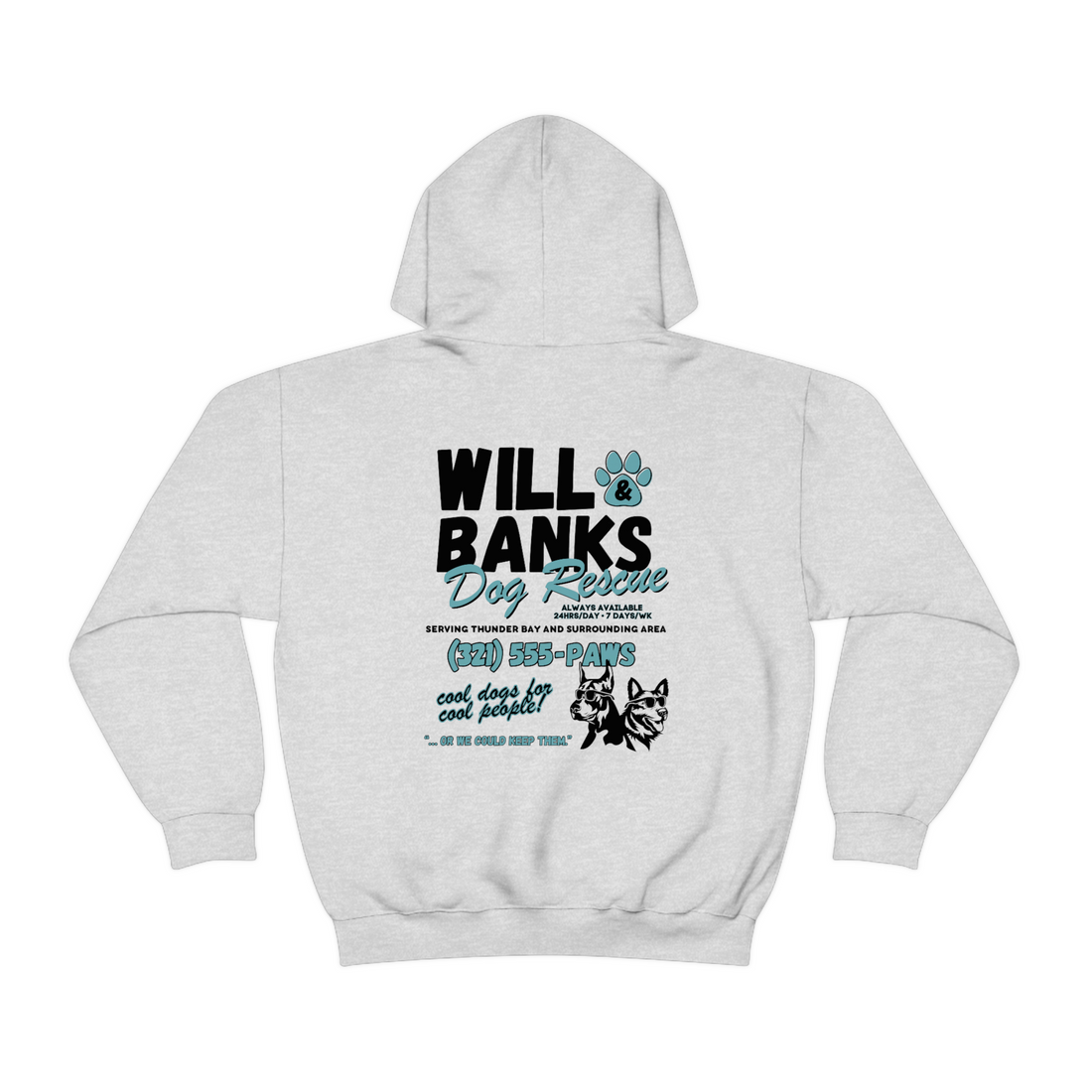 Will and Banks Dog Rescue Hoodie