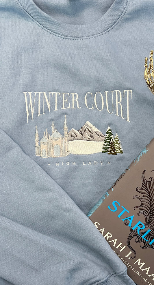 High Lady of the Winter Court Crewneck