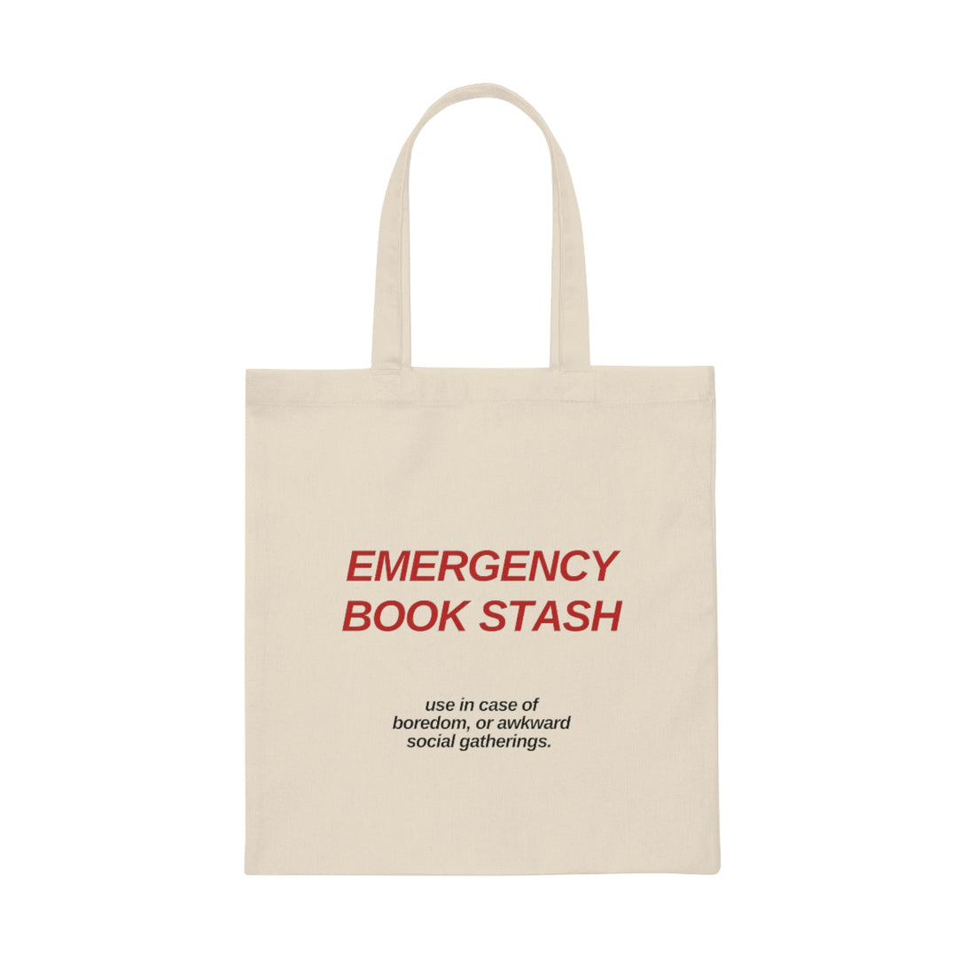 Emergency Book Stash Tote